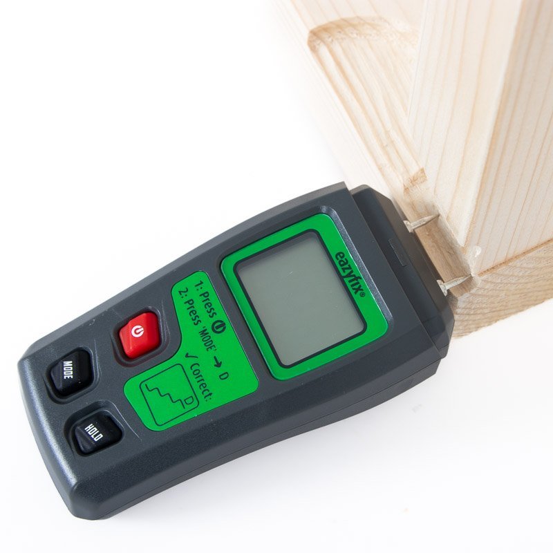 Feuchtigkeitsmesser in Holz
